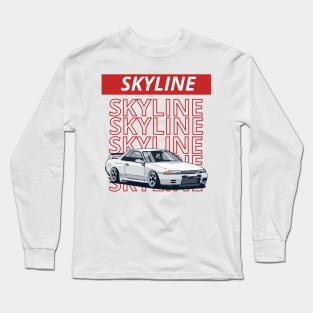 nissan skyline r32 Long Sleeve T-Shirt